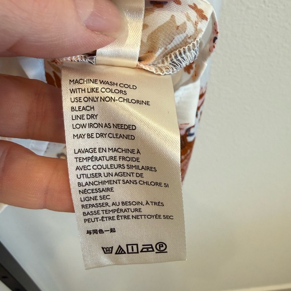 Free People Floral Tie Font Balloon Sleeves Boho Blouse Small Office Indie Hippi - Picture 10 of 11